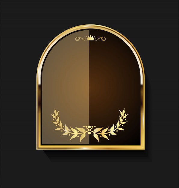 Gouden schild