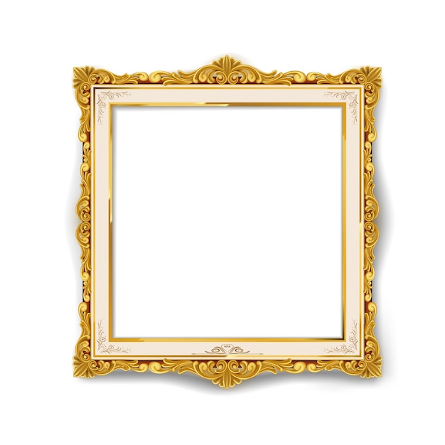 gouden vintage fotolijst
