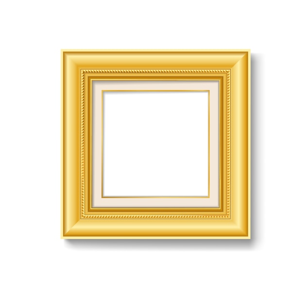 gouden vintage fotolijst