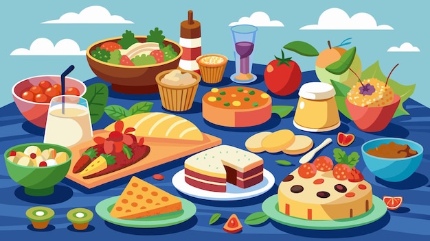 gourmet food vector graphics illustration EPS source file format lossless scaling icon design