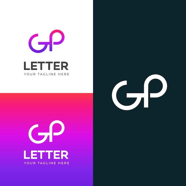 GP 글자 로고