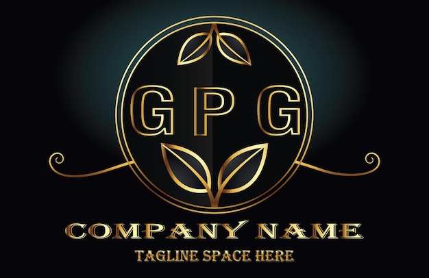 Vector gpg letter logo