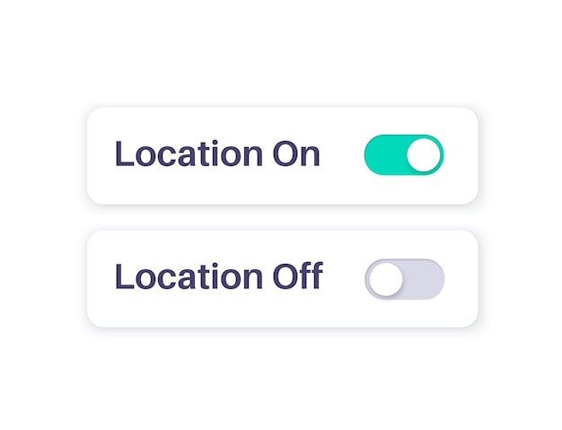 GPS activation toggle