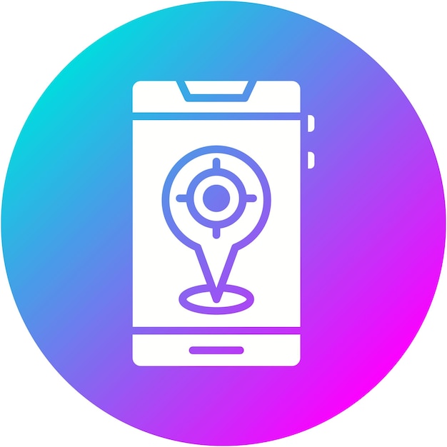 GPS Fixed vector icon Can be used for Mobile UI UX iconset