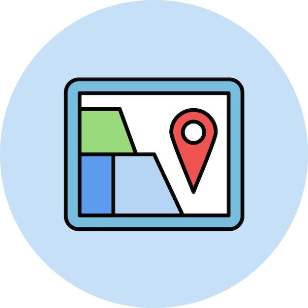 Gps Flat Illustration