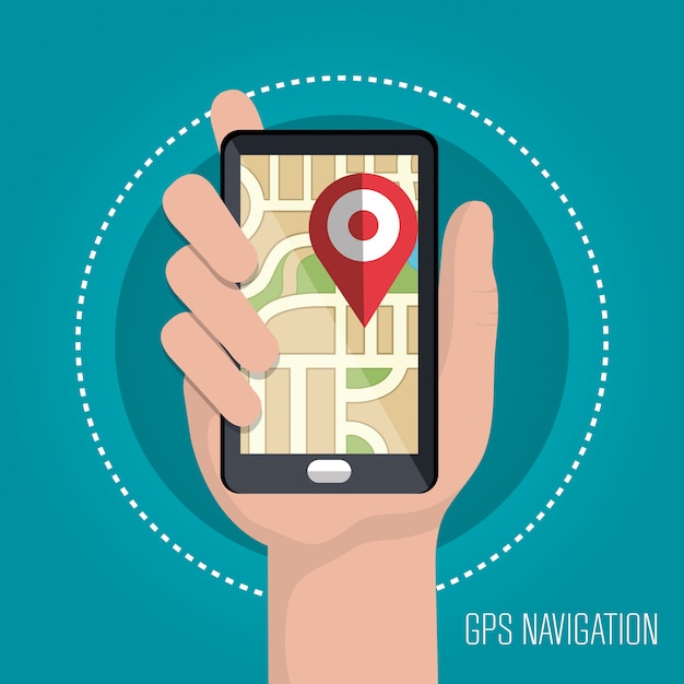 Vector gps navigation design