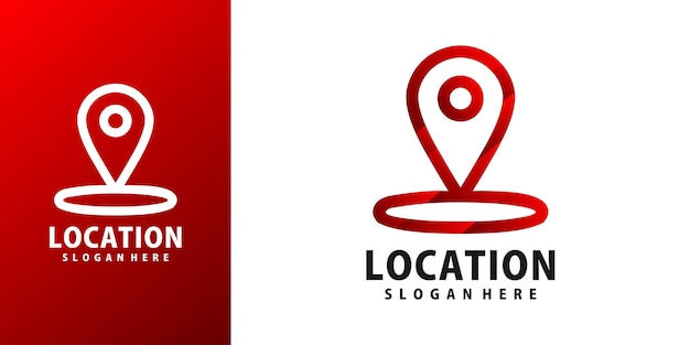 gps, signal share location logo design template