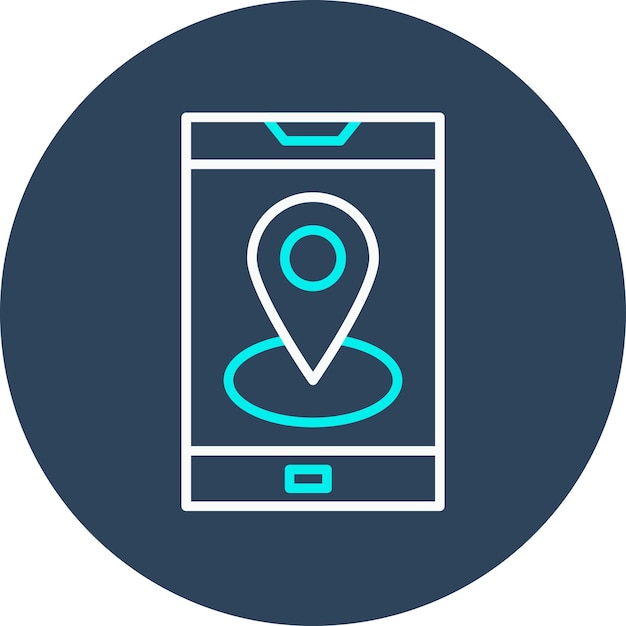 Икона векторного GPS может быть использована для кодирования и разработки икон