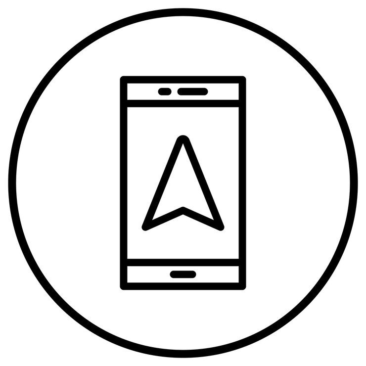 Vector gps vector icon design illustration