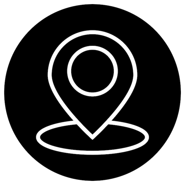 Иллюстрация дизайна GPS-векторной иконы