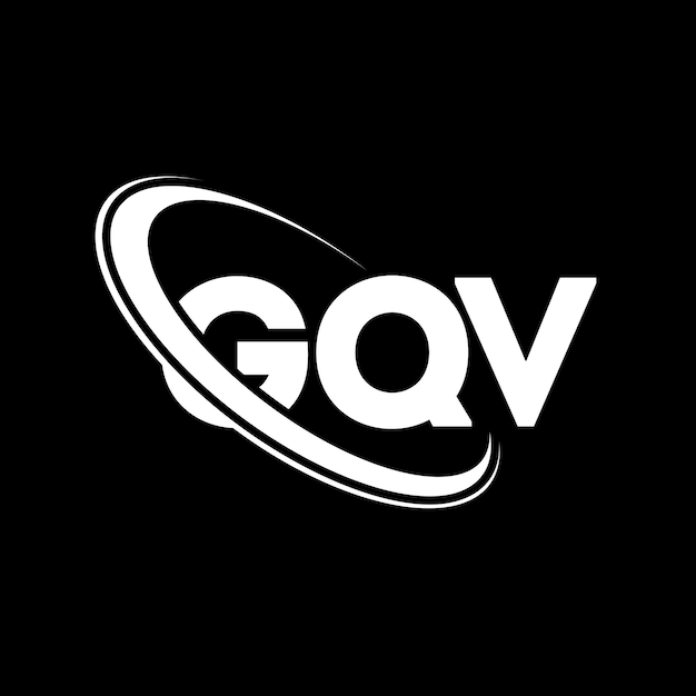 GQV ロゴ GQV 文字 GQV LEGITER ロゴ デザイン イニシャル GQVロゴ 円と大文字のモノグラム ロゴ テクノロジービジネスと不動産ブランドのGQVタイポグラフィー