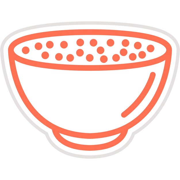 Graan snack Vector Icon Design Illustratie