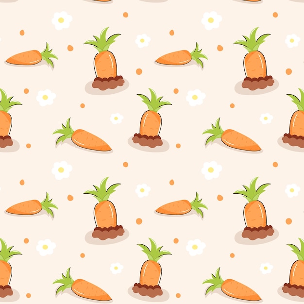 Grab this amazing carrot pattern design