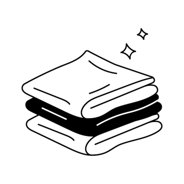 grab this amazing icon of folded clothes ready to use