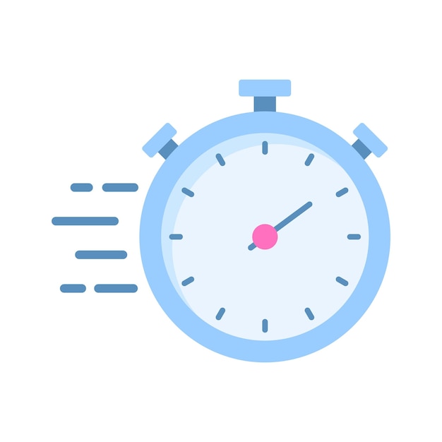 Grab this amazing icon of stopwatch in trendy design style