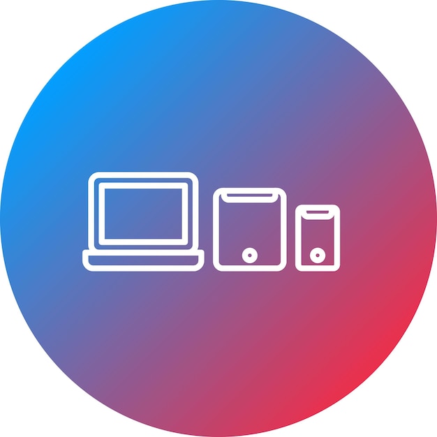 優雅な劣化アイコンのベクトル画像は,UXとUIに使用できます