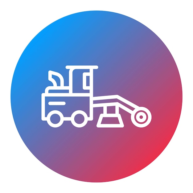 Grader icon vector afbeelding Kan worden gebruikt voor bouwvoertuigen