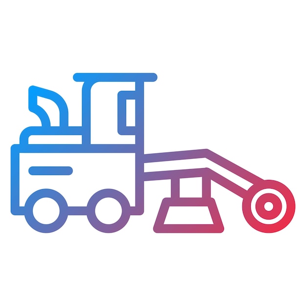 Grader icon vector afbeelding Kan worden gebruikt voor bouwvoertuigen