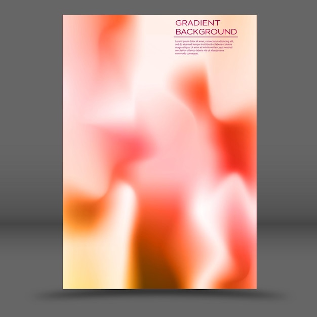 Gradient abstract background Creative design for book covers magazines notebooks albums posters