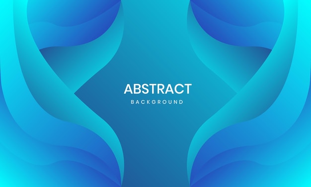 Vector gradient abstract background design premium vector