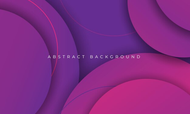 Gradient abstract background design template