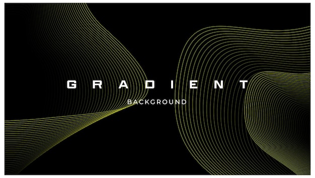 Gradient abstract background design vector