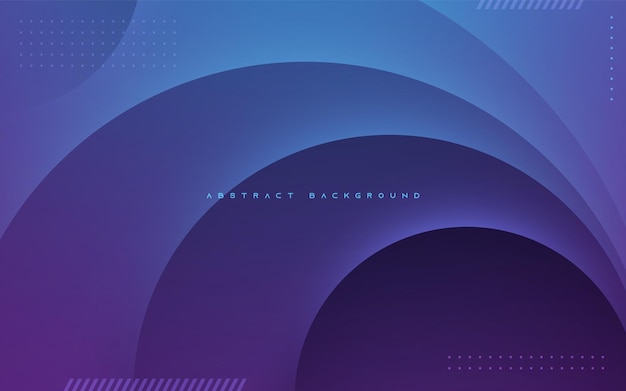 Vector gradient abstract background elegant circle shape