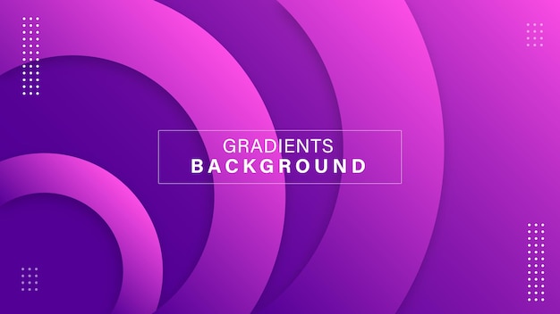 Gradient abstract background modern design