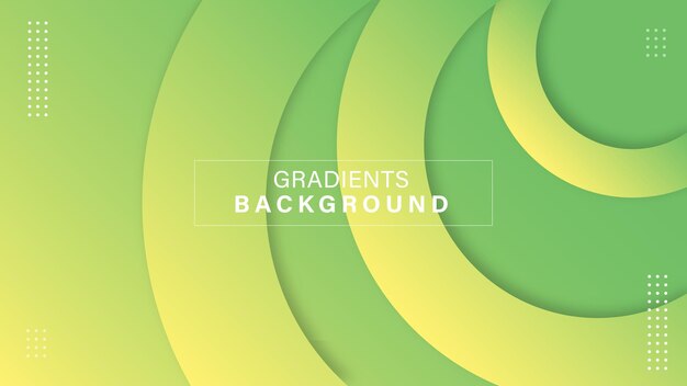 Gradient abstract background modern design