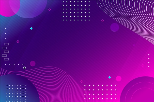 Gradient abstract background with dots