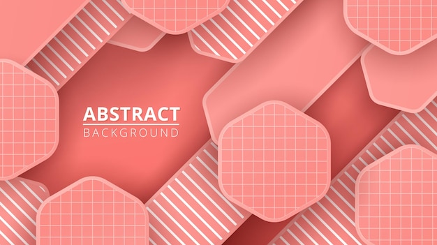 gradient abstract background with pastel color geometric background premium vector
