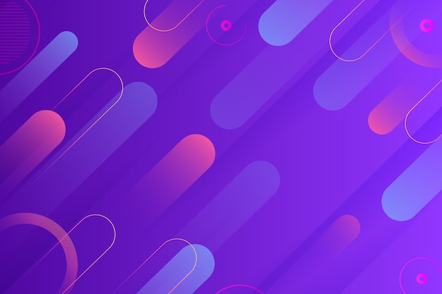 Vector gradient abstract background