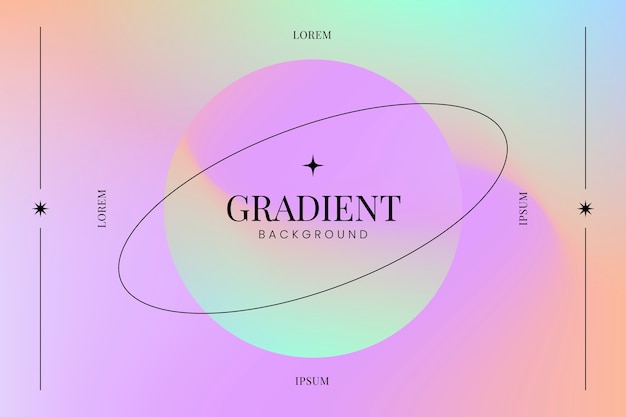 Gradient abstract background