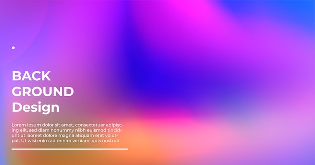 Gradient abstract background