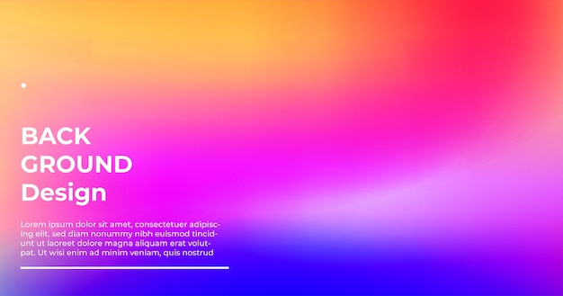 Gradient abstract background