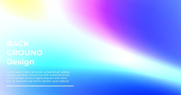 Gradient abstract background