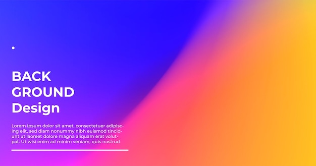 Gradient abstract background