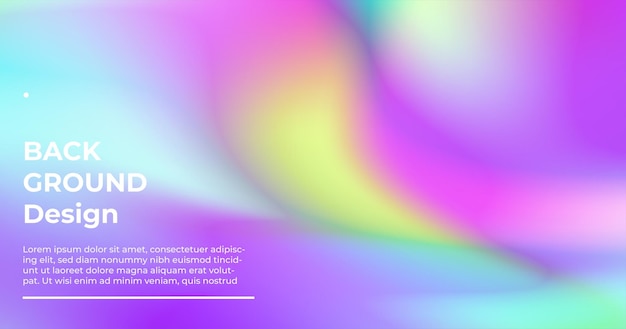 Vector gradient abstract background