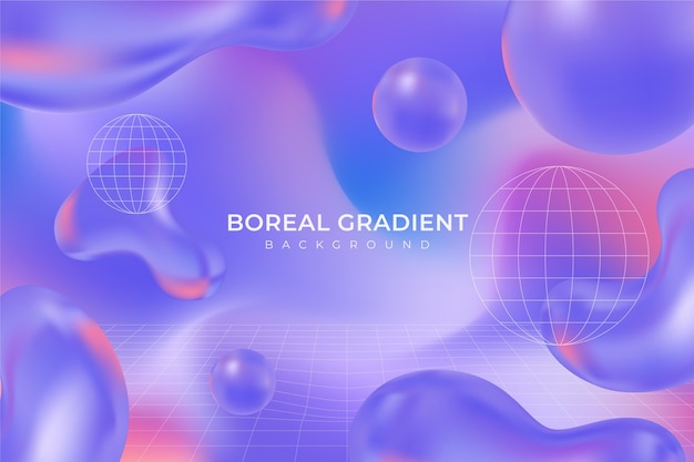 Gradient abstract colorful background