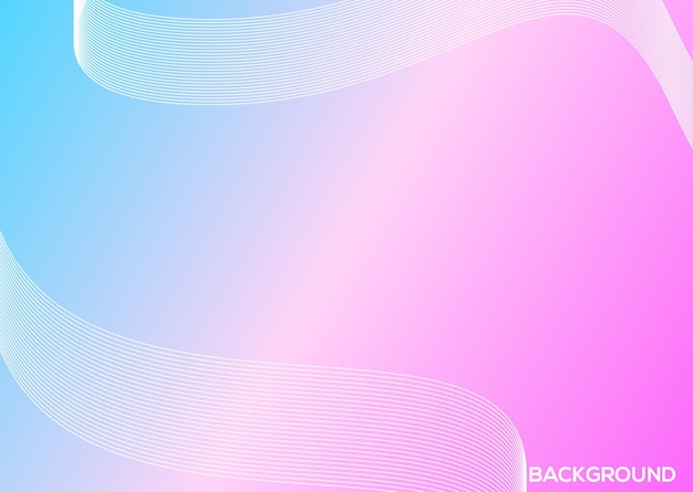 Gradient abstract colorful background