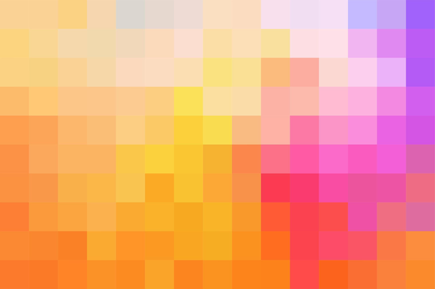 Gradient abstract pixel for background