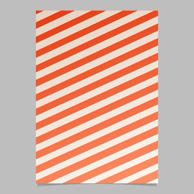 Gradient abstract stripe cover
