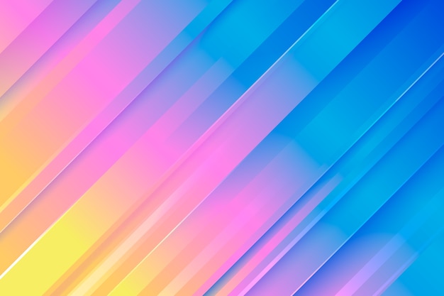 Gradient abstract with diagonal lines background