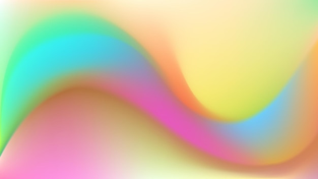 Gradiënt abstracte achtergrond Kleurige vloeibare vormen voor poster, banner, flyer en presentatie