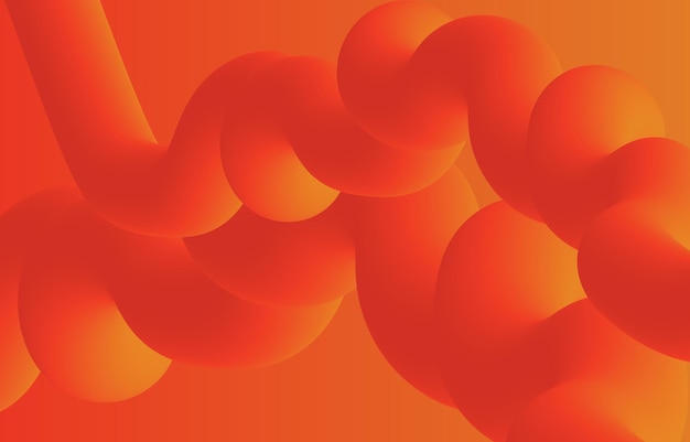 Gradiënt abstracte achtergrond Vloeistof 3d vormontwerp
