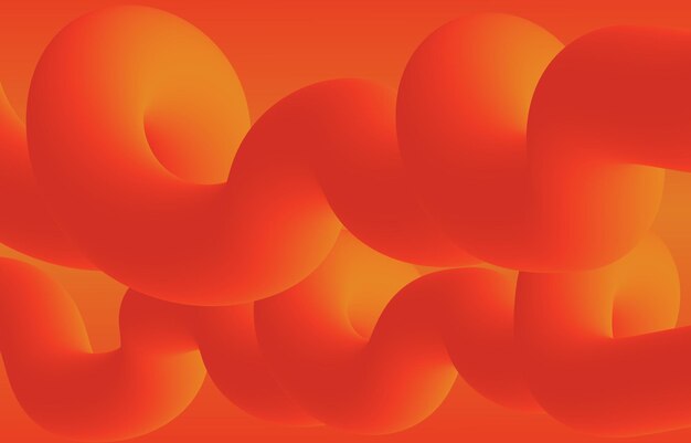 Gradiënt abstracte achtergrond Vloeistof 3d vormontwerp