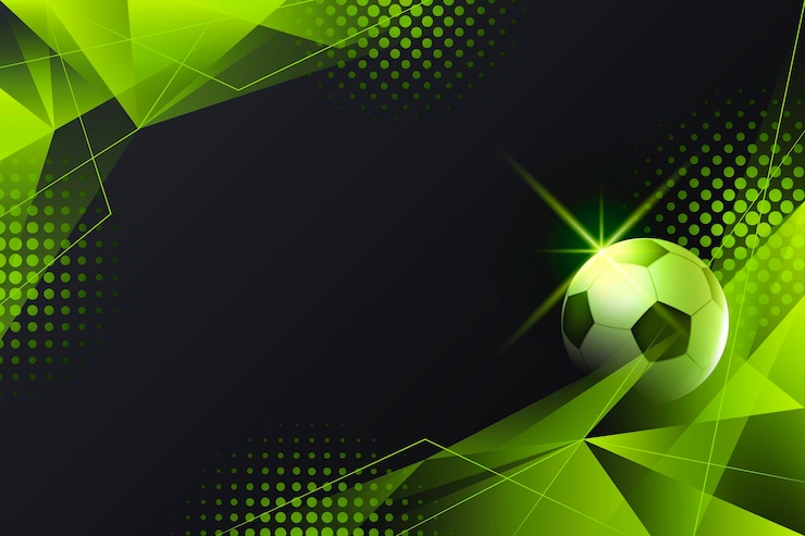 Vector gradiënt abstracte voetbal achtergrond