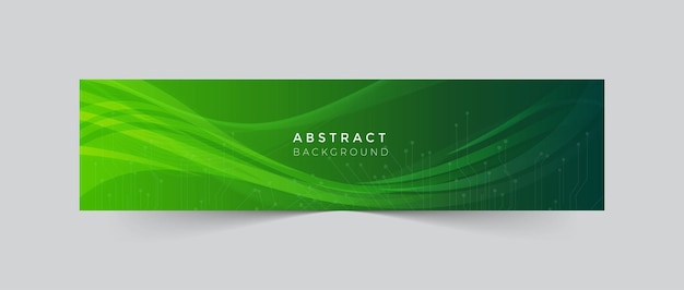 Gradiënt abstracte vorm Linkedin sociale media cover met abstracte Gradiënt sjabloon ontwerp