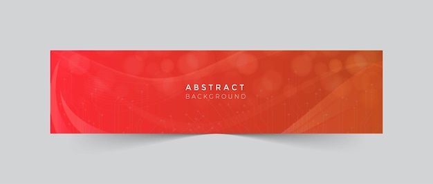 Gradiënt abstracte vorm Moderne linkedin banner Gradient abstracte achtergrond met social media cover