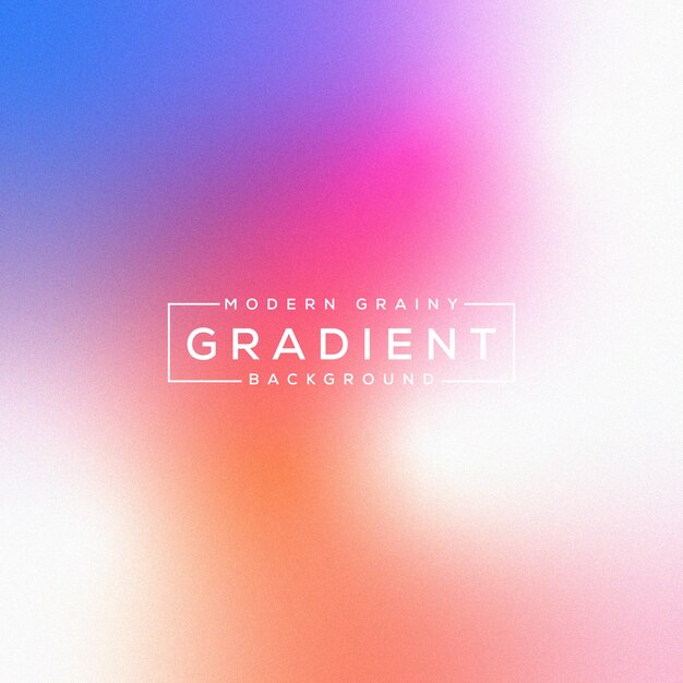Gradiënt achtergrond met graan textuur minimalistisch ontwerp